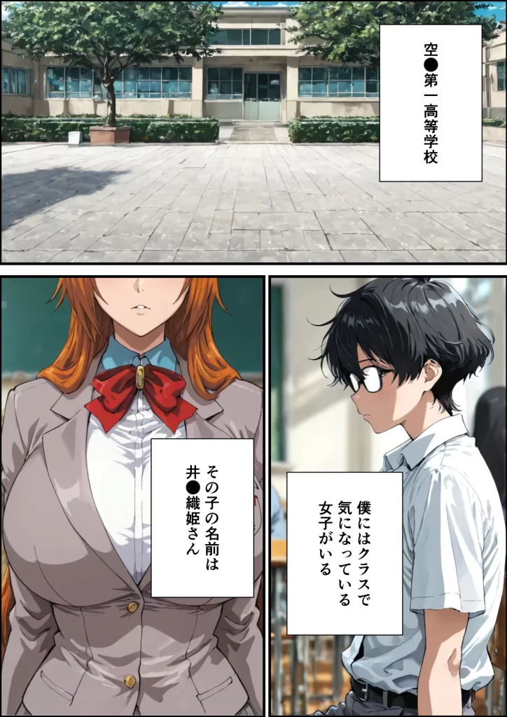 【エロ漫画】井上織姫の援交事情