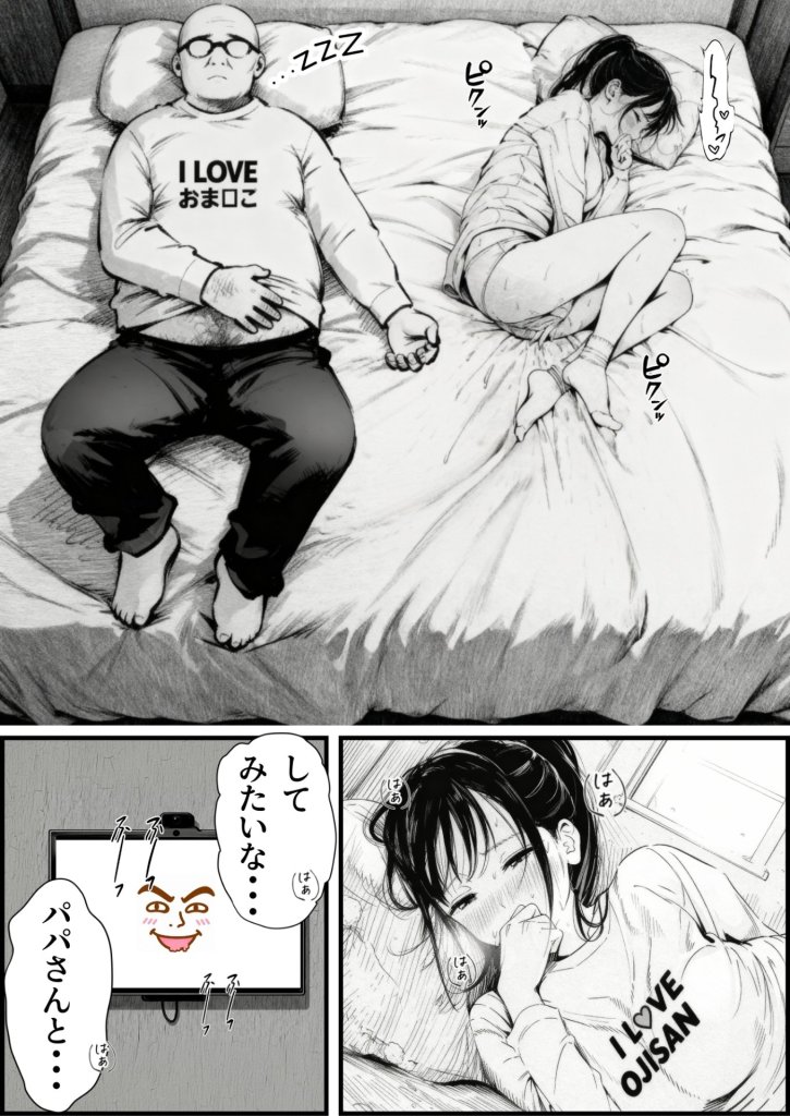 【エロ漫画】セックスしないと出られない部屋に娘の親友と閉じ込められたんだが・・・