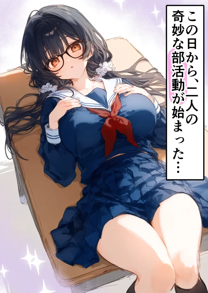 【エロ漫画】清楚後輩が僕を搾り尽くす快楽支配