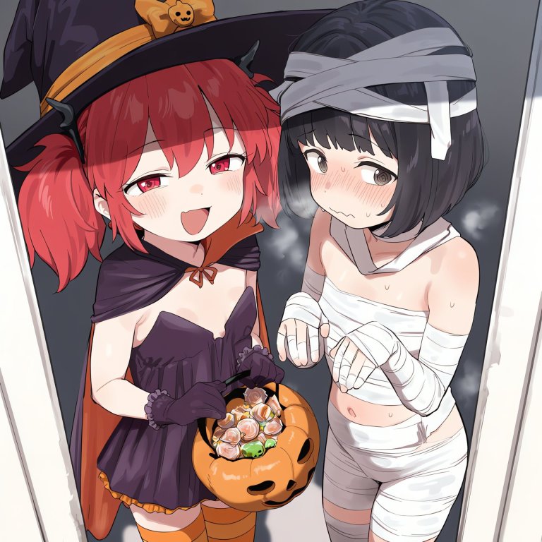 【二次エロ】ハロウィ