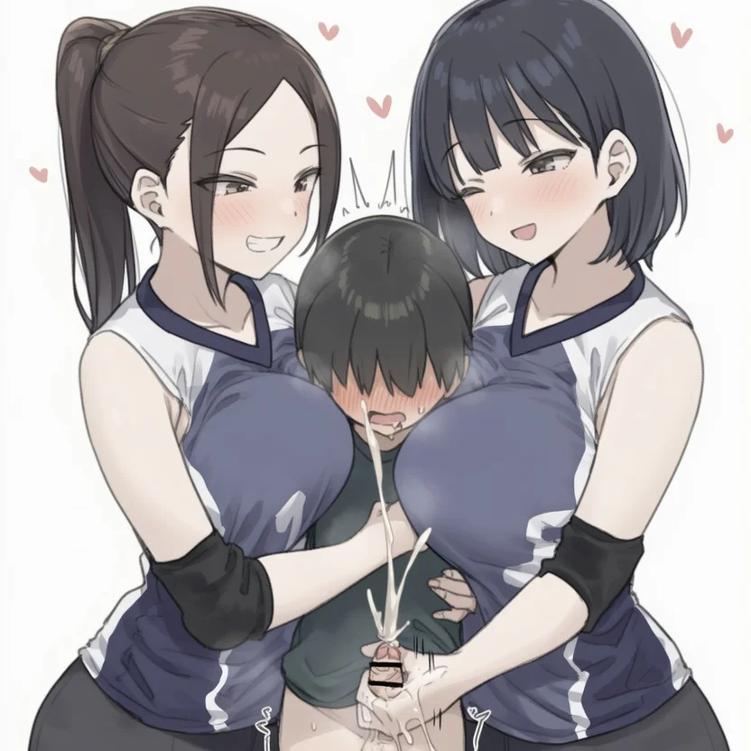 【二次エロ】おねショタバレー部ハーレム