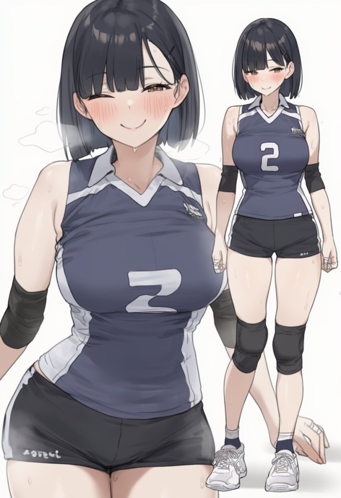 【二次エロ】おねショタバレー部ハーレム 3枚目