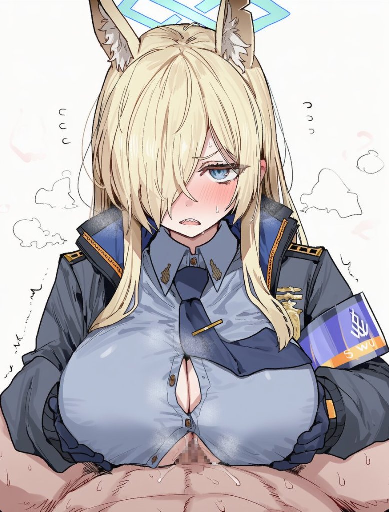 【二次エロ】女の子のぬるぬるおっぱいで着衣パイズリしてもらうエロ画像