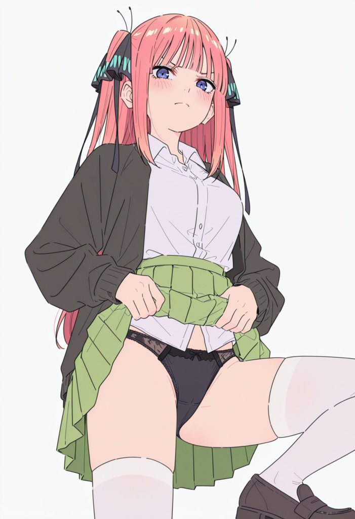 中野二乃(五等分の花嫁)のエロ画像 3枚目