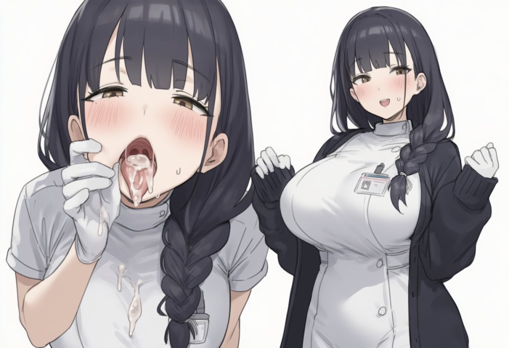 【二次エロ】爆乳ナースが毎日抜いてくれる病院