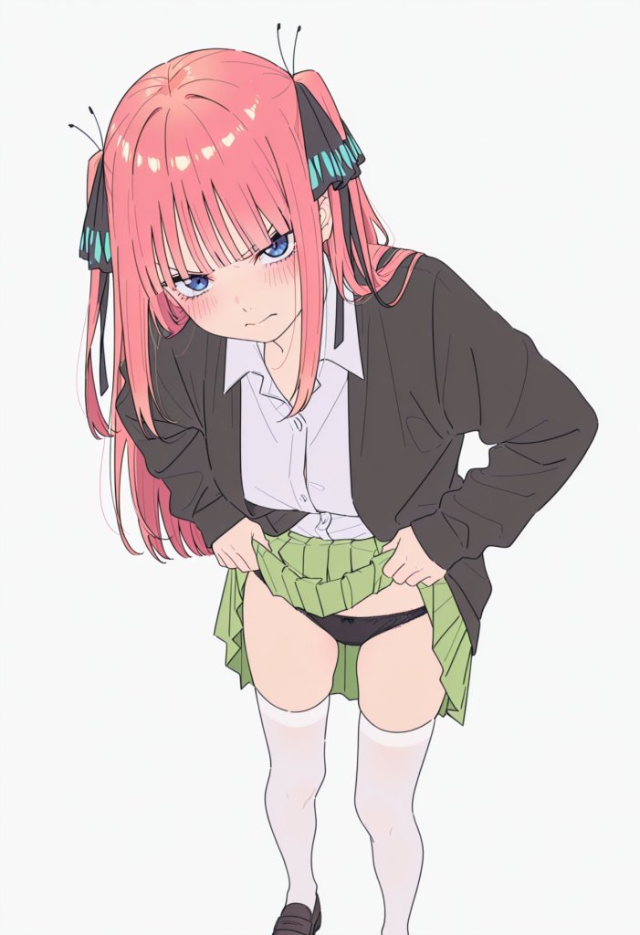 中野二乃(五等分の花嫁)のエロ画像 2枚目