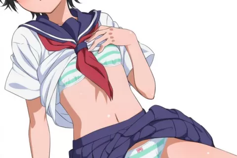 【画像】初春飾利のドエロい下着でシコろう