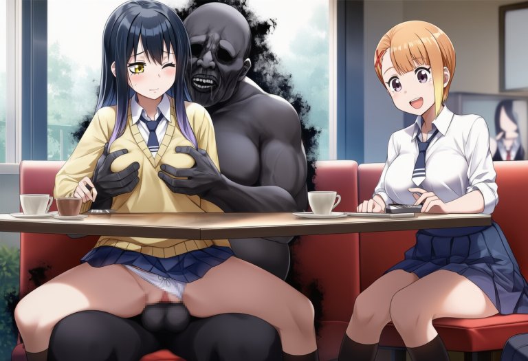 【画像】見える子ちゃん、四谷みこが幽霊に犯されちゃってるエロ画像