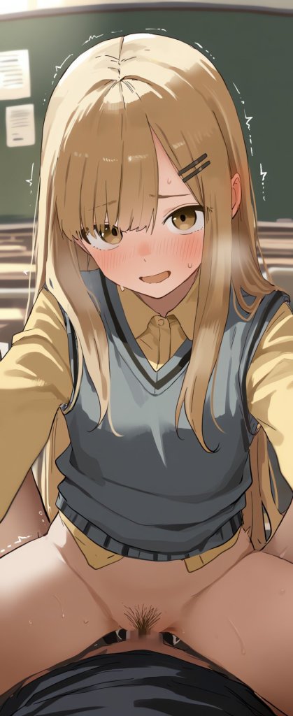 【二次エロ】日直はクラスの日替わり性処理係 5枚目