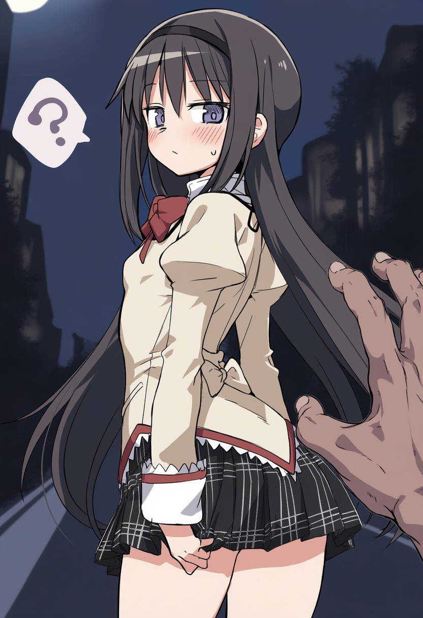 【二次エロ】暁美ほむら人質脅迫レ◯プエロ画像