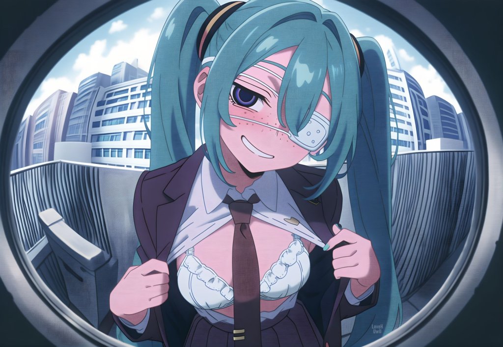 【画像】モニタリングミクとエッチするエロ画像