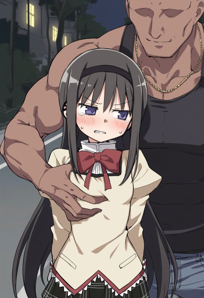 【二次エロ】暁美ほむら人質脅迫レ◯プエロ画像
