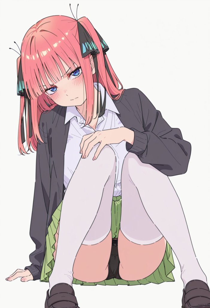 中野二乃(五等分の花嫁)のエロ画像 7枚目