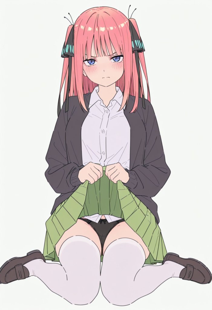 中野二乃(五等分の花嫁)のエロ画像 12枚目