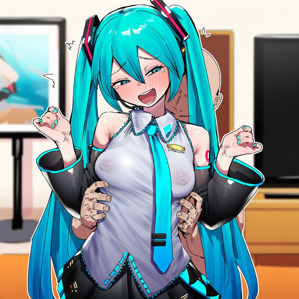 初音ミク(VOCALOID)のエロ画像 6枚目