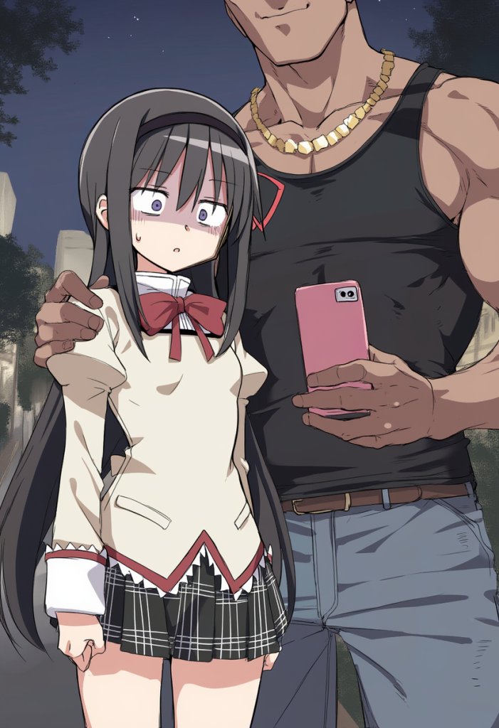 【二次エロ】暁美ほむら人質脅迫レ◯プエロ画像