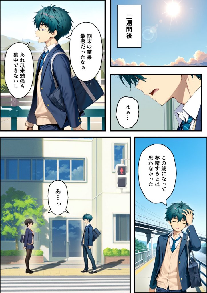 【エロ漫画】目つきの悪いボーイッシュなTSカフェ店員さんはお願いしたら中出しセックスさせてくれる(チョロい) 24ページ目