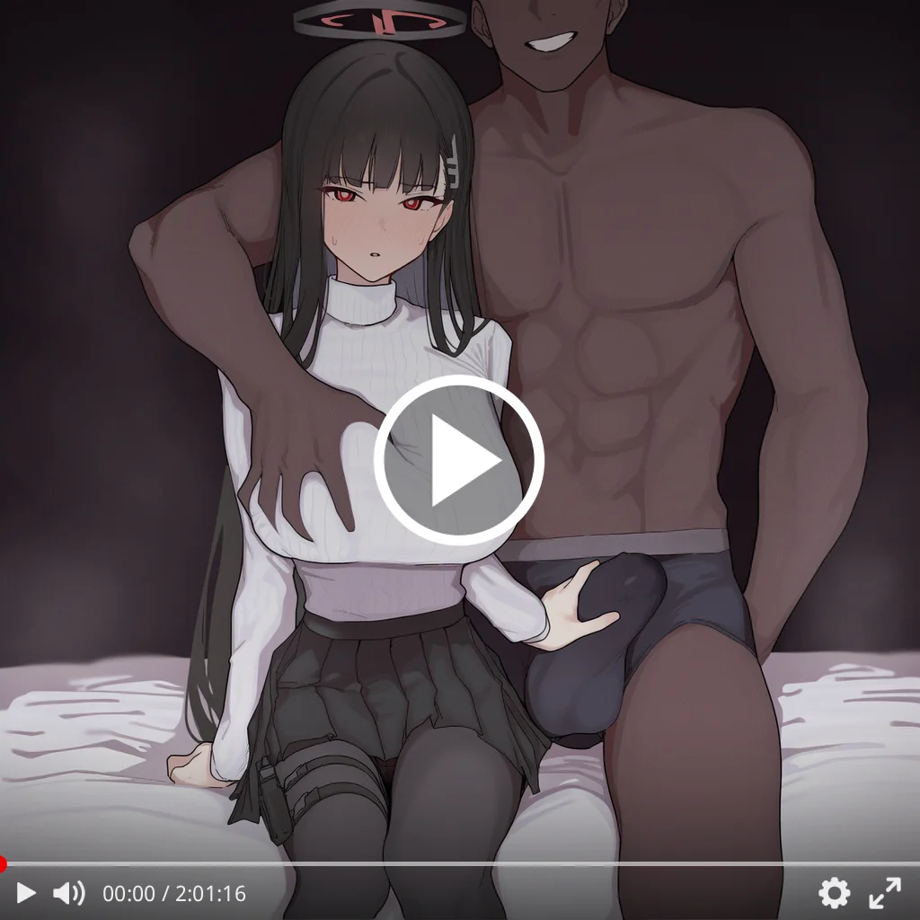 【ブルアカ/エロ】調月リオが寝取られビデオレター撮らされるエロ画像