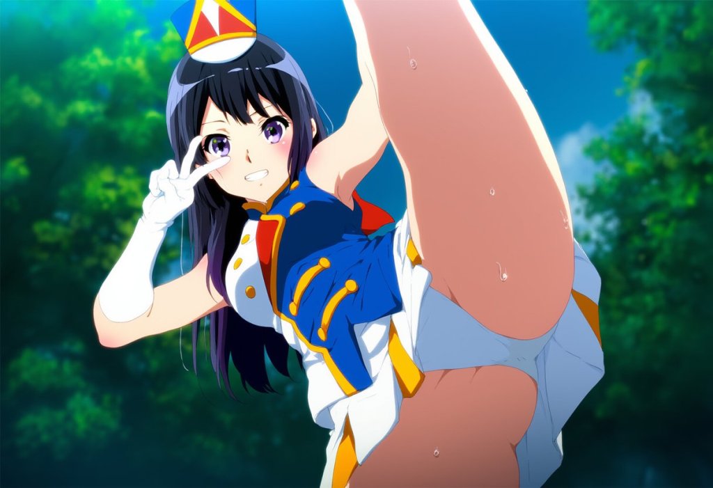 【画像】高坂麗奈マーチング衣装パンチラエロ画像集