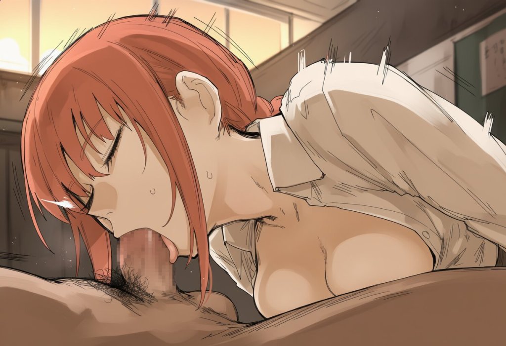 【画像】マキマにたくさんご奉仕してもらうエロ画像