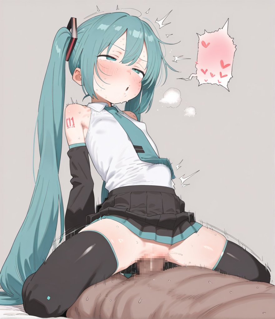 【二次エロ】初音ミクの性能チェック♥