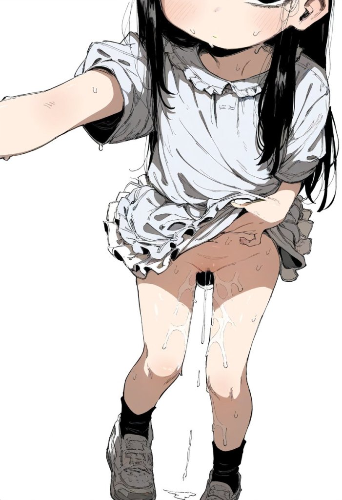 【二次エロ】愛液垂らしてる女の子のエロ画像