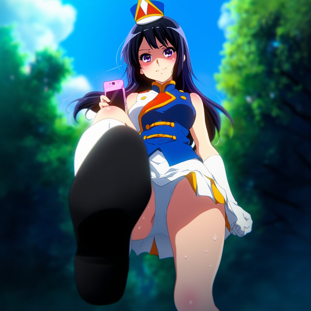 【画像】高坂麗奈マーチング衣装パンチラエロ画像集