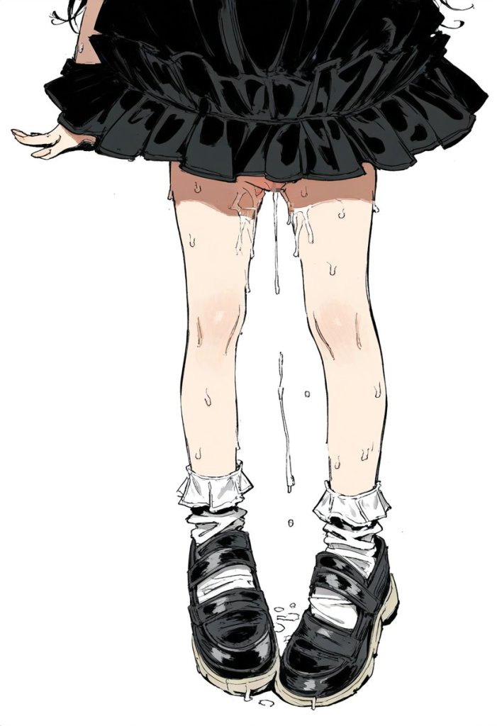 【二次エロ】愛液垂らしてる女の子のエロ画像 3枚目