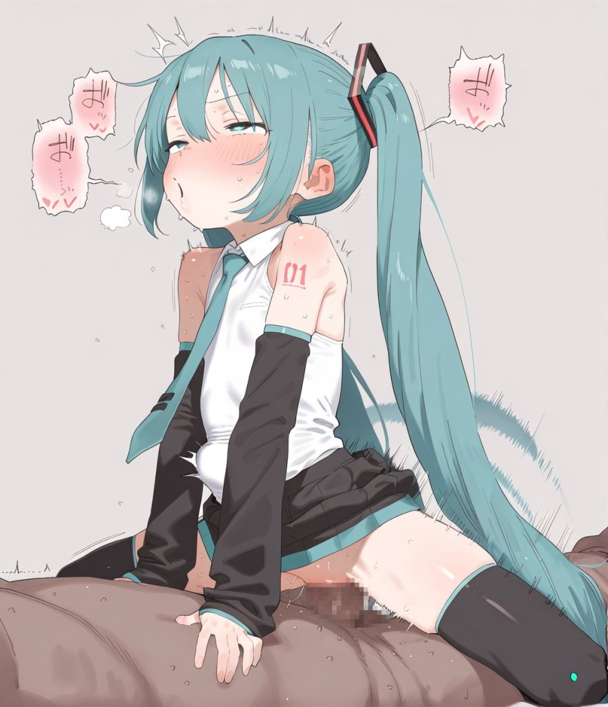 【二次エロ】初音ミクの性能チェック♥