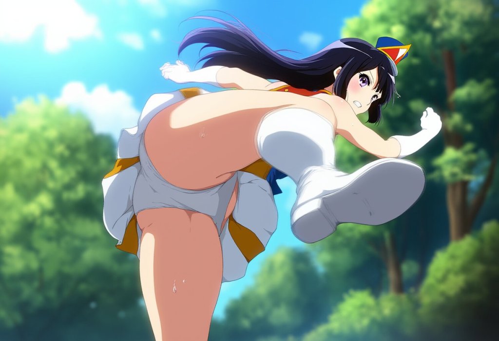【画像】高坂麗奈マーチング衣装パンチラエロ画像集