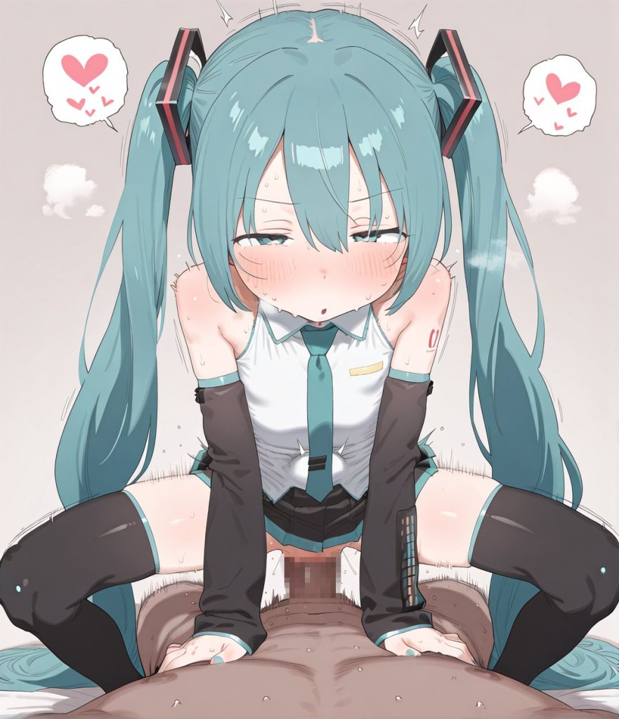 【二次エロ】初音ミクの性能チェック♥