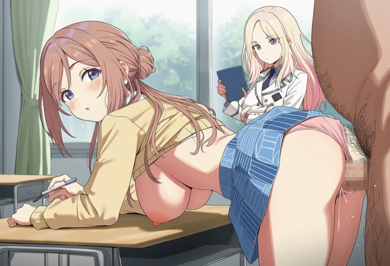 認識阻害でヤり放題なエロ画像