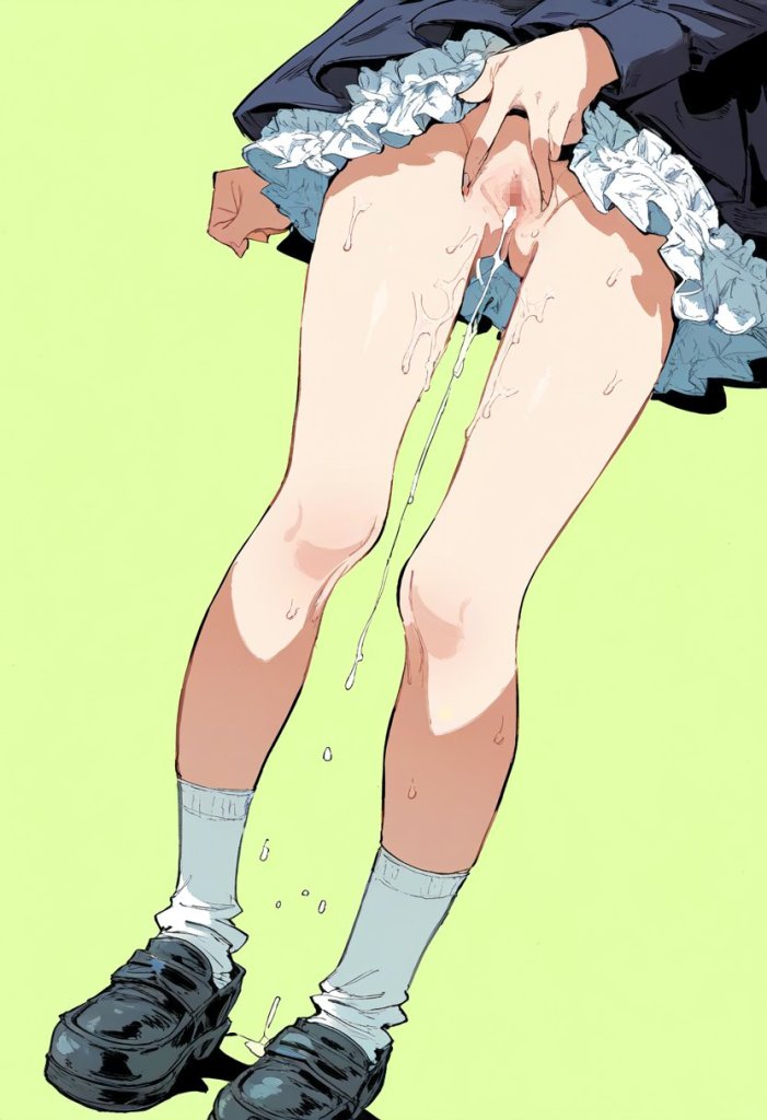 【二次エロ】愛液垂らしてる女の子のエロ画像 6枚目