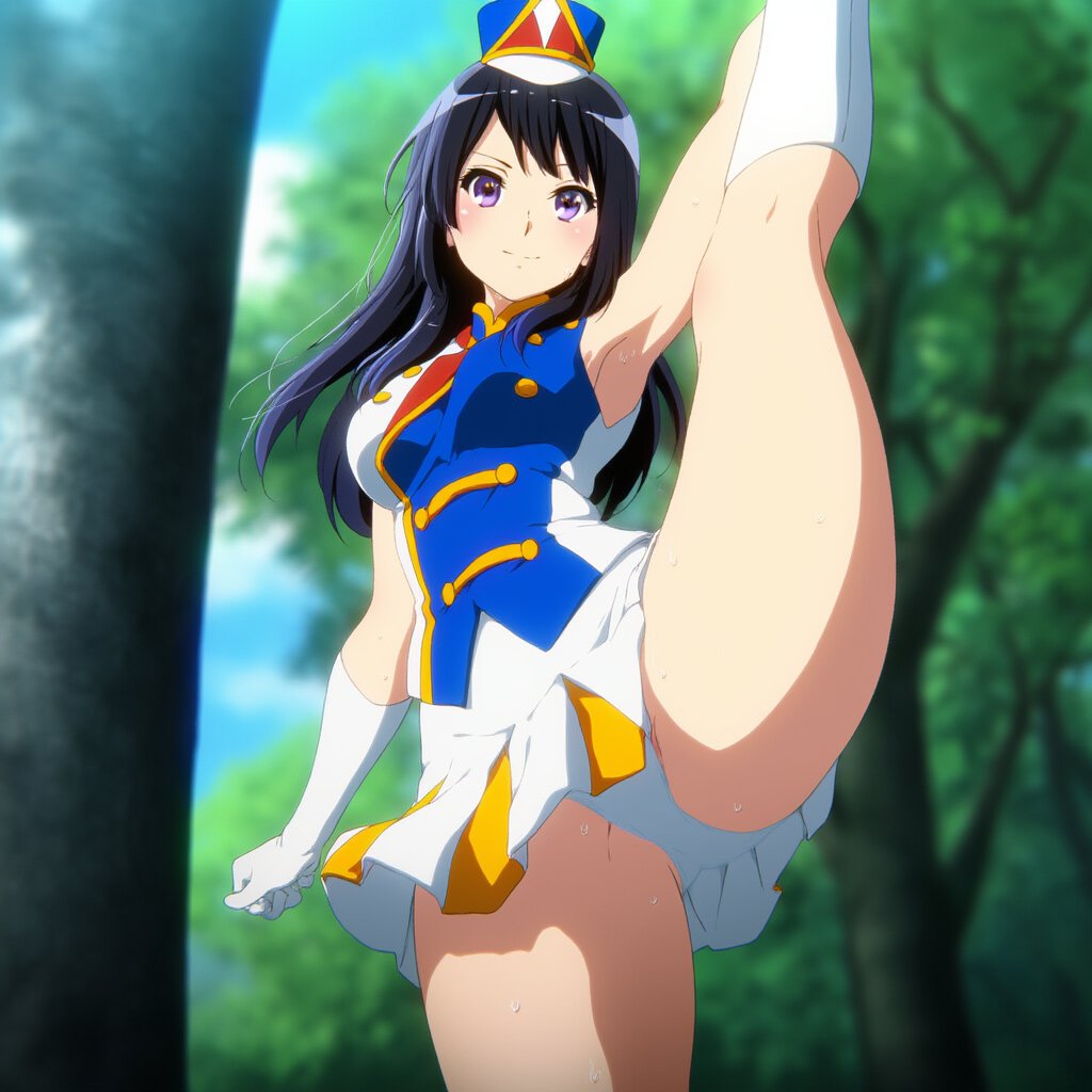 【画像】高坂麗奈マーチング衣装パンチラエロ画像集