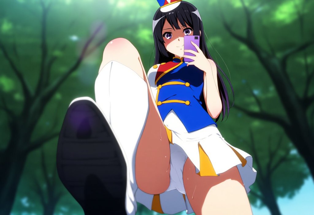 【画像】高坂麗奈マーチング衣装パンチラエロ画像集