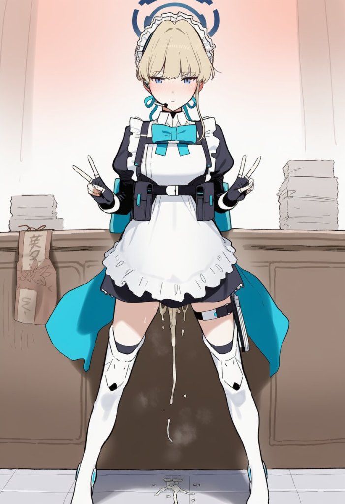 【ブルアカ/エロ画像】いつでもヌいてくれる飛鳥馬トキさん