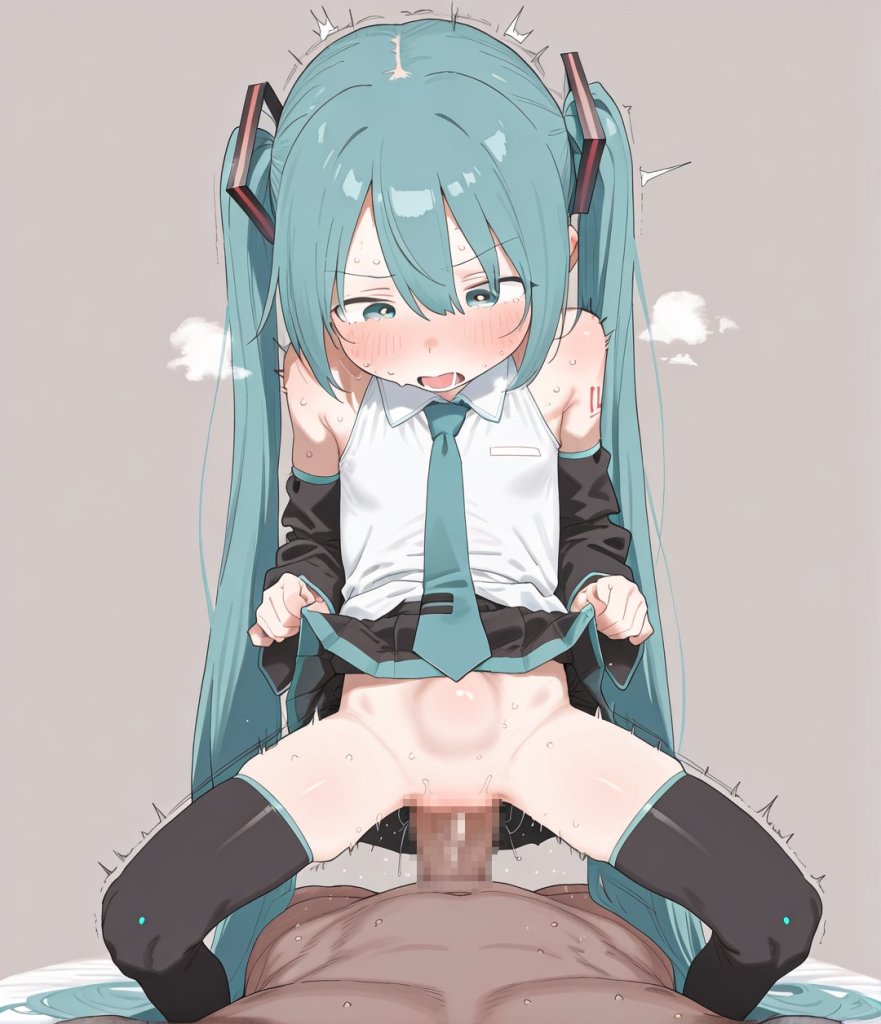 【二次エロ】初音ミクの性能チェック♥