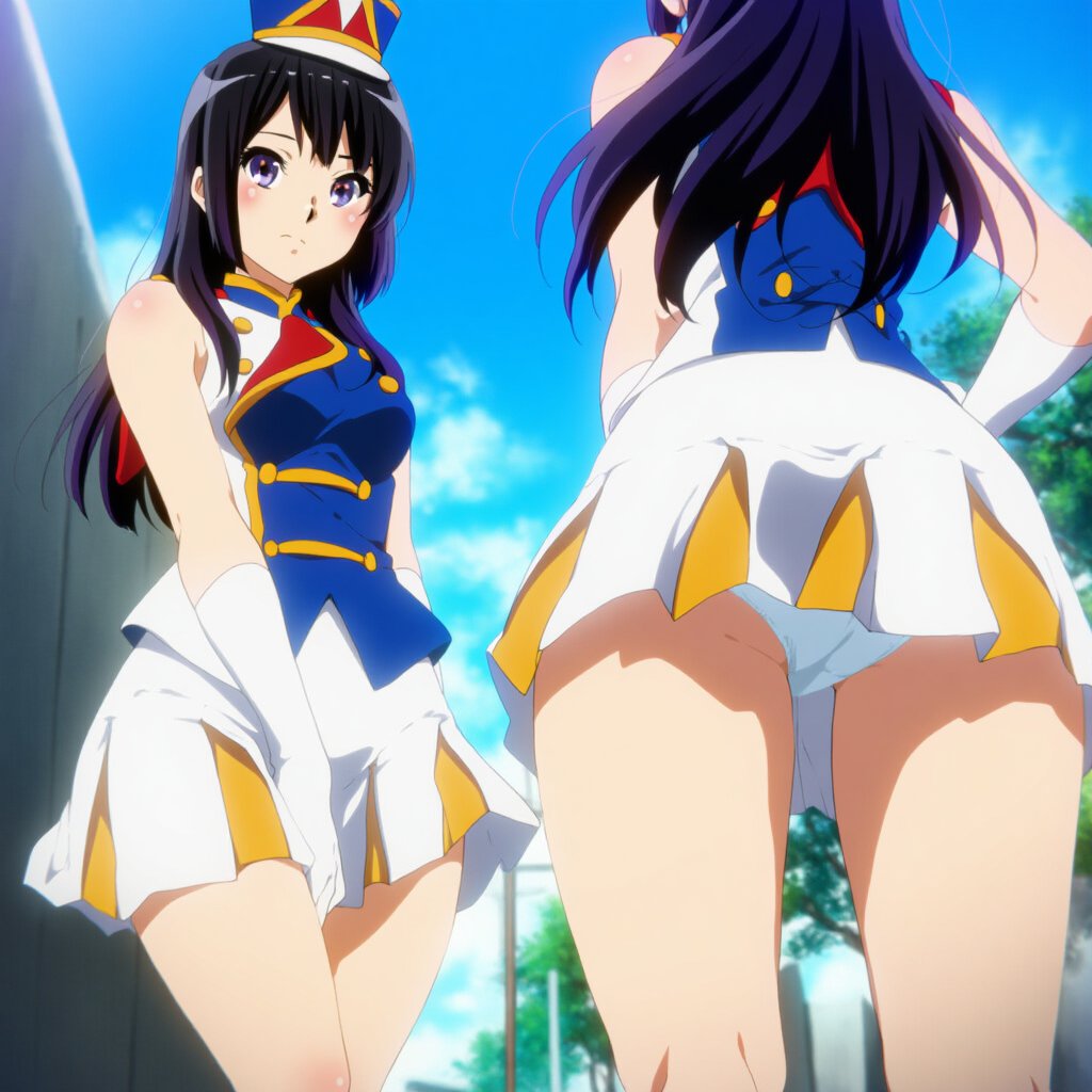 【画像】高坂麗奈マーチング衣装パンチラエロ画像集