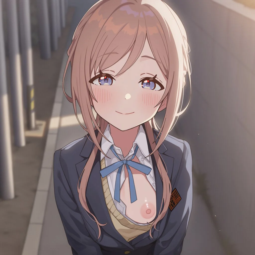 【二次エロ】学マスキャラたちのおっぱいチャレンジ