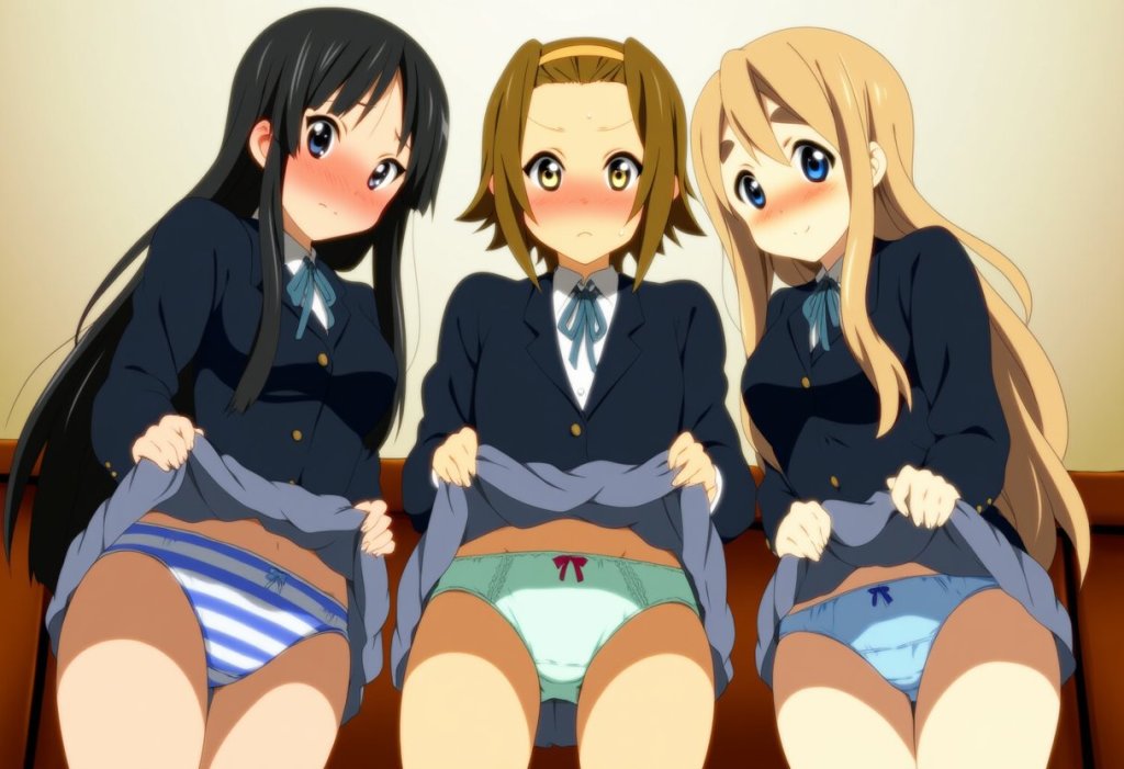 【画像】けいおん!キャラたちのスケベエロ画像集