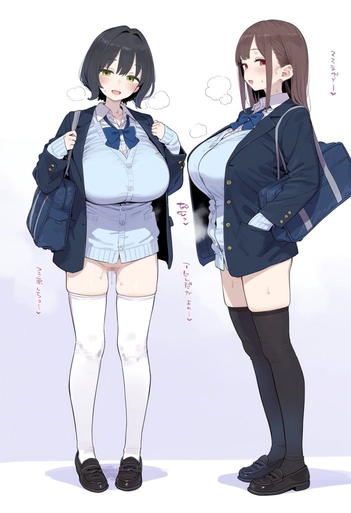 【二次エロ】下半身露出登校日 5枚目