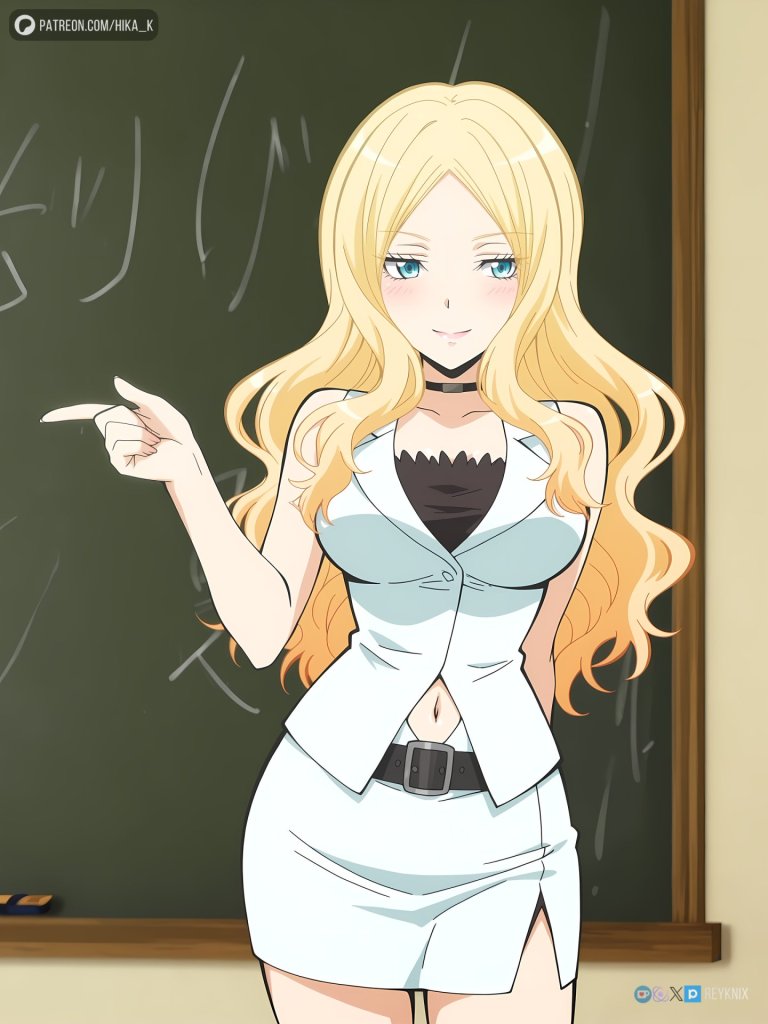 【暗殺教室】ビッチ先生のエッロいケツにチ●ポ挿入れさせてもらうエロ画像