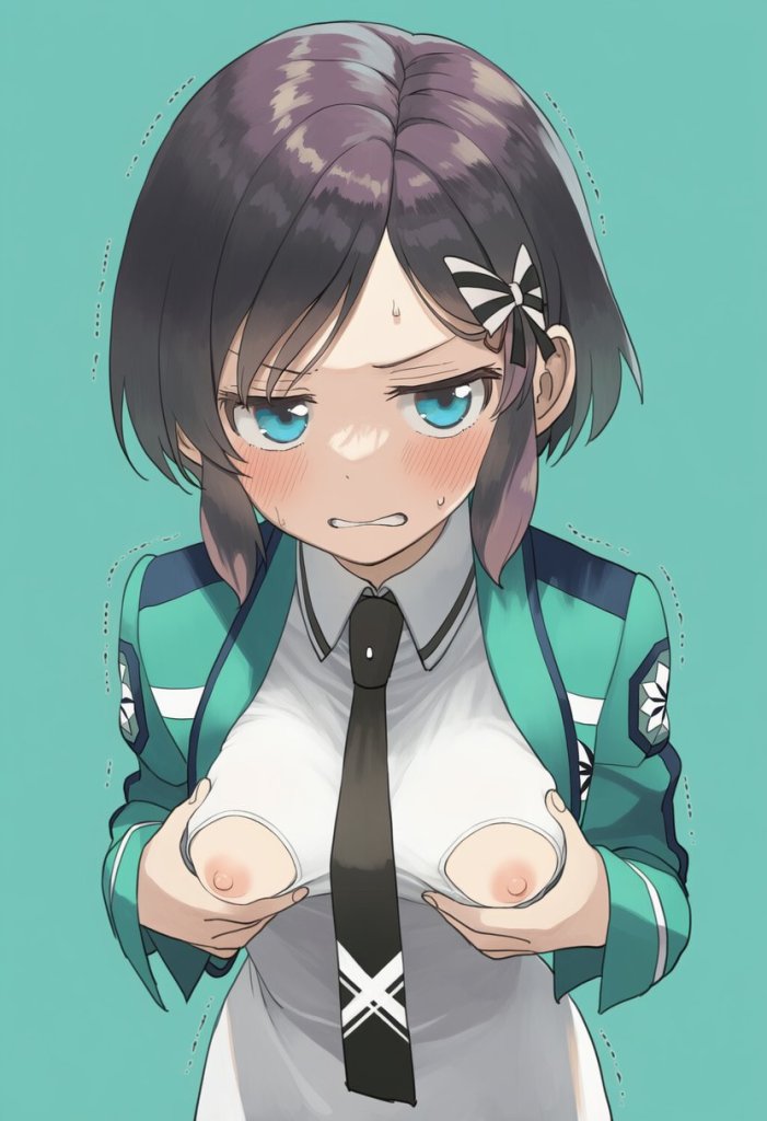 【魔法科高校の劣等生】手コキでぶっかけさせてもらうエロ画像 12枚目