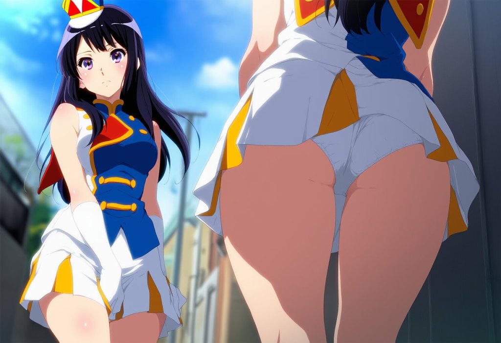 【画像】高坂麗奈マーチング衣装パンチラエロ画像集