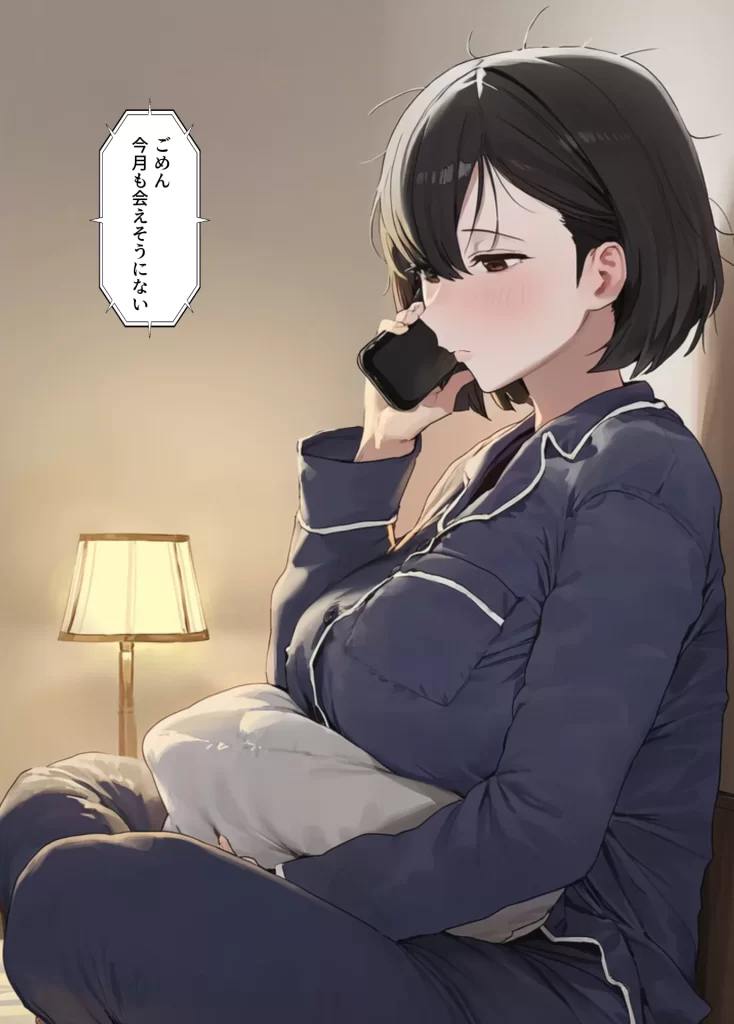 【エロ漫画】欲求不満で寂しがり屋な人妻（36）から食事に誘われただけのはずがいつのまにか甘々な不倫関係になっていた