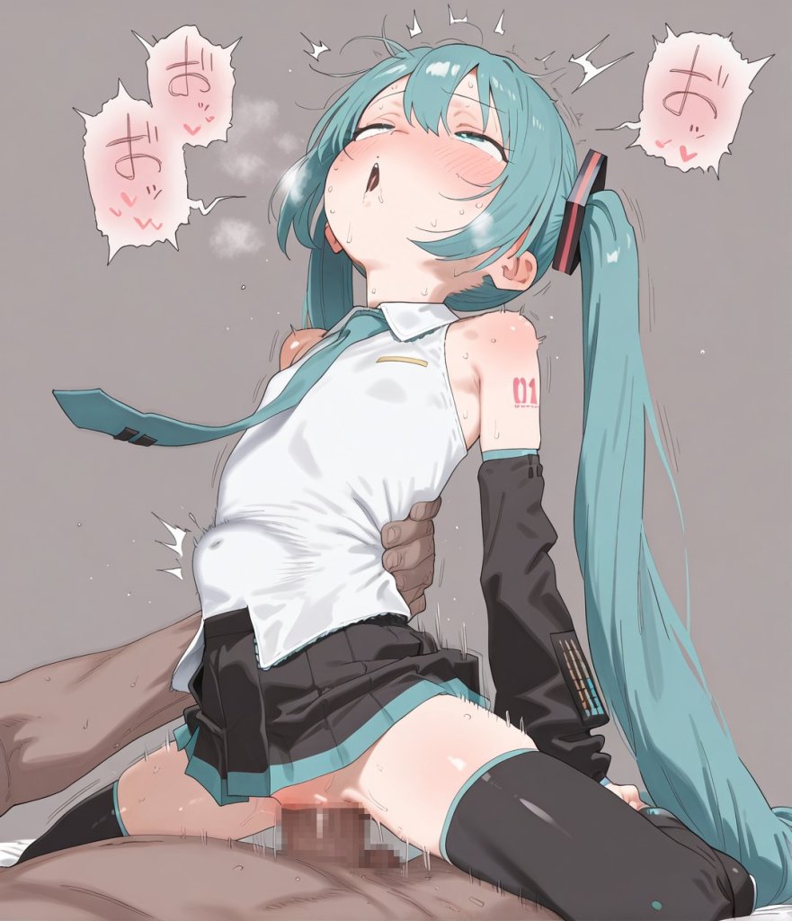 【二次エロ】初音ミクの性能チェック♥