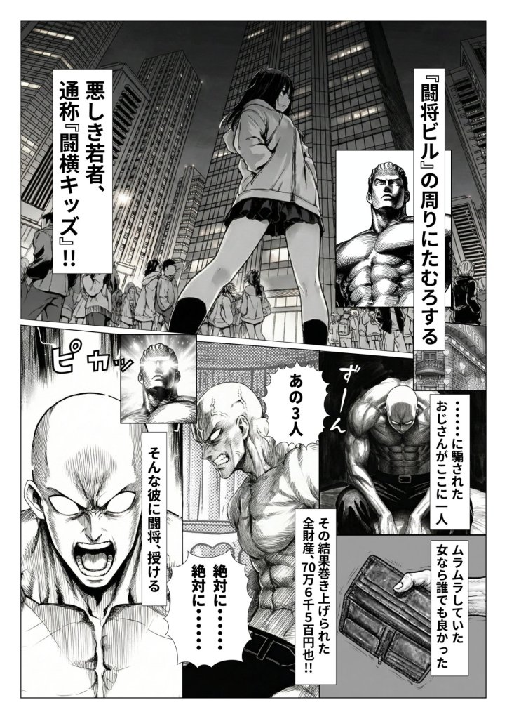 【エロ漫画】トー横立ちんぼ更生種付けおじさん