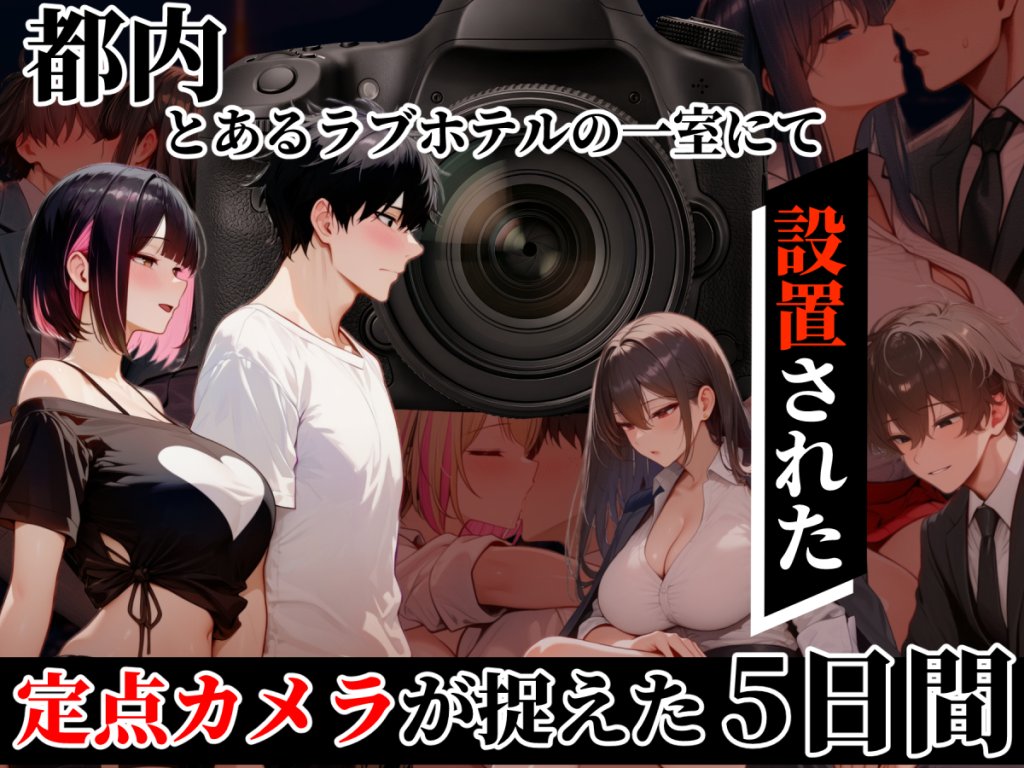 【エロ漫画】ラブホxカメラ 〜ラブホテルに定点カメラ置いてみた〜 4ページ目