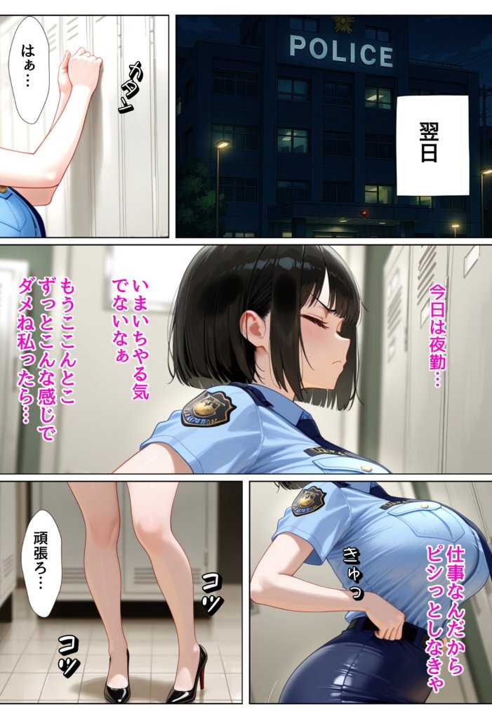 【エロ漫画】強気な裏アカ警察官を潮だくセックスでわからせたので再教育して完堕ちさせる話 17ページ目