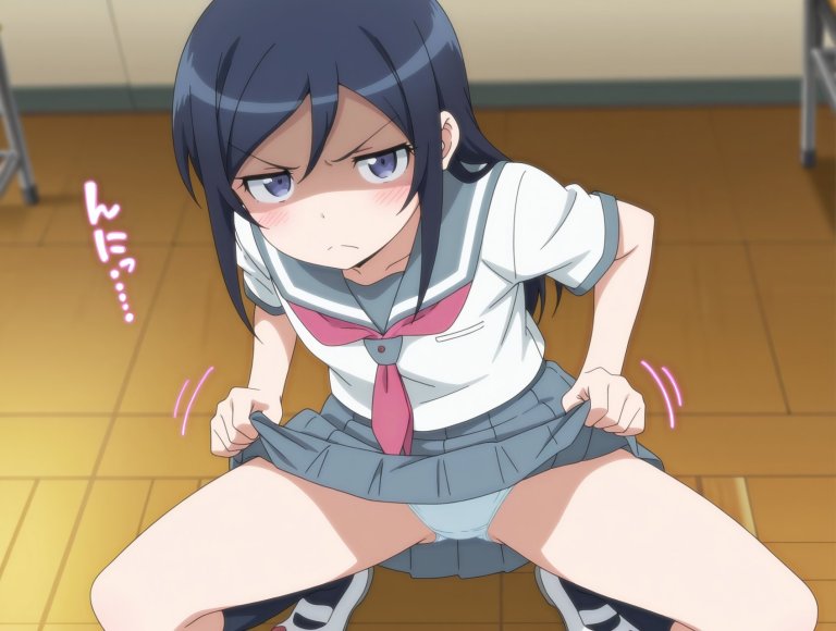 【画像】新垣あやせちゃんにえっちなお願い!